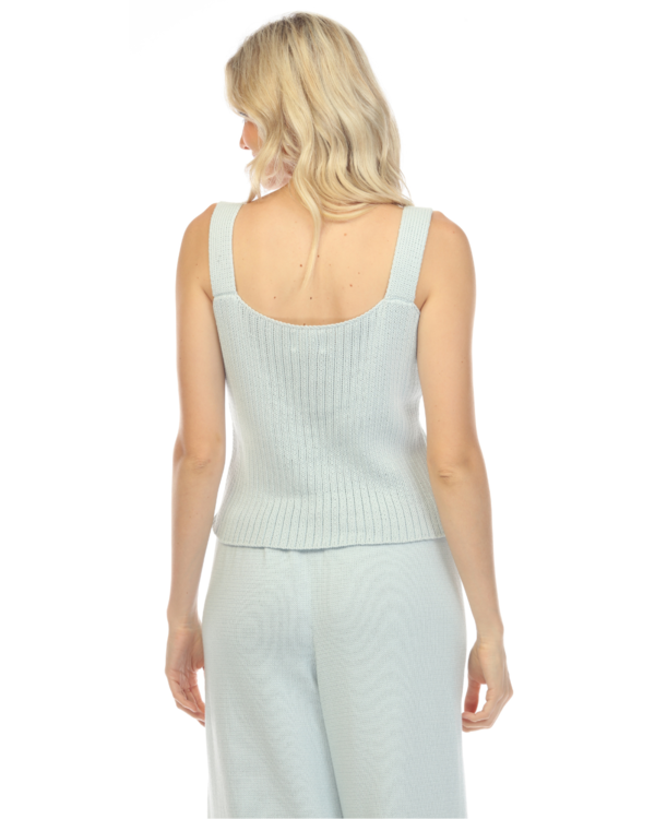 Honest Cotton Square Knit Tank