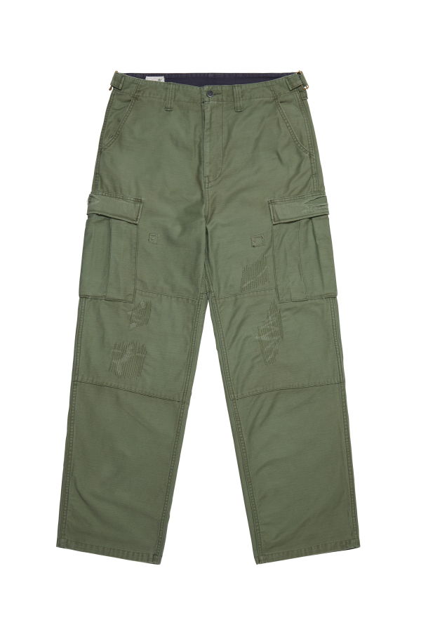 Mastercraft Union Cargo Trouser - Midori Gold Leaf Repair