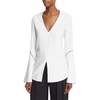 Derek Lam Split Hem Blouse - White - Thumbnail 1