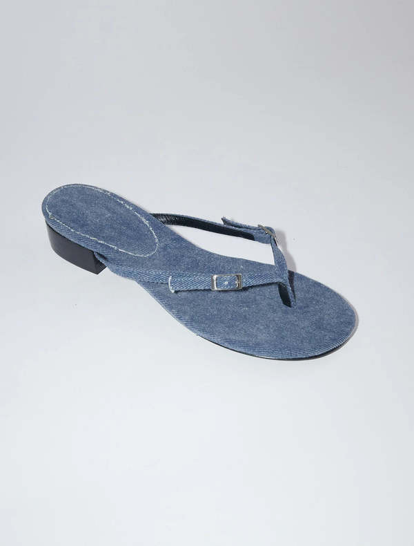 Paloma Wool Mica Sandal - Denim | Garmentory