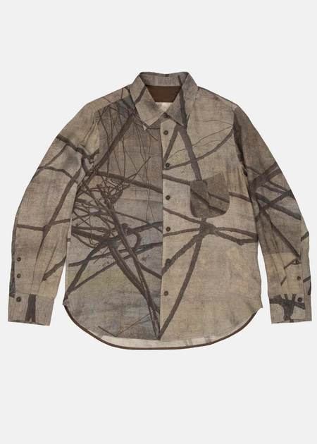 ZIGGY CHEN GEOMETRIC PATCHWORK SHIRTS – VISION OF FASHION