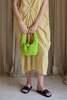 Pink Haley Julia Knit Clutch - Lime Green - Thumbnail 3