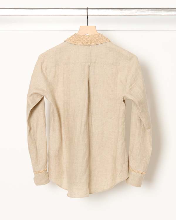 Jupe by Jackie Zenith Shirt - Beige
