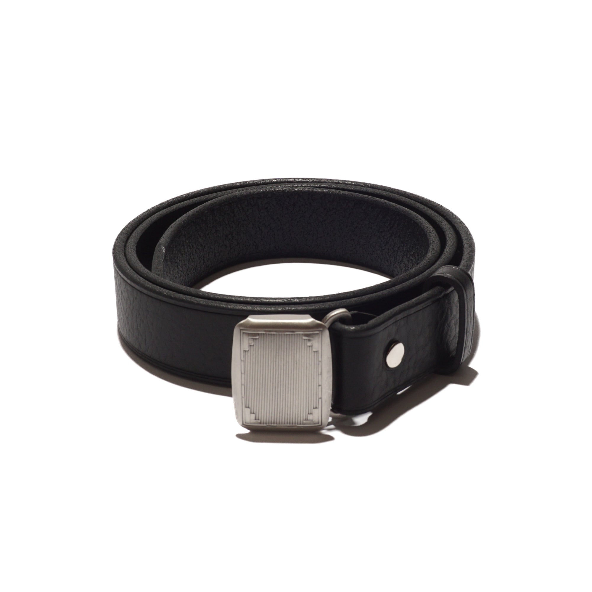 PHIGVEL Hickok Belt BLACK × SILVER 32 Phigvel Hickok Belt - Black / Silver | Garmentory