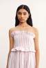 Posse Coby Strapless Dress - Vintage Stripe - Thumbnail 6