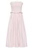 Posse Coby Strapless Dress - Vintage Stripe - Thumbnail 7