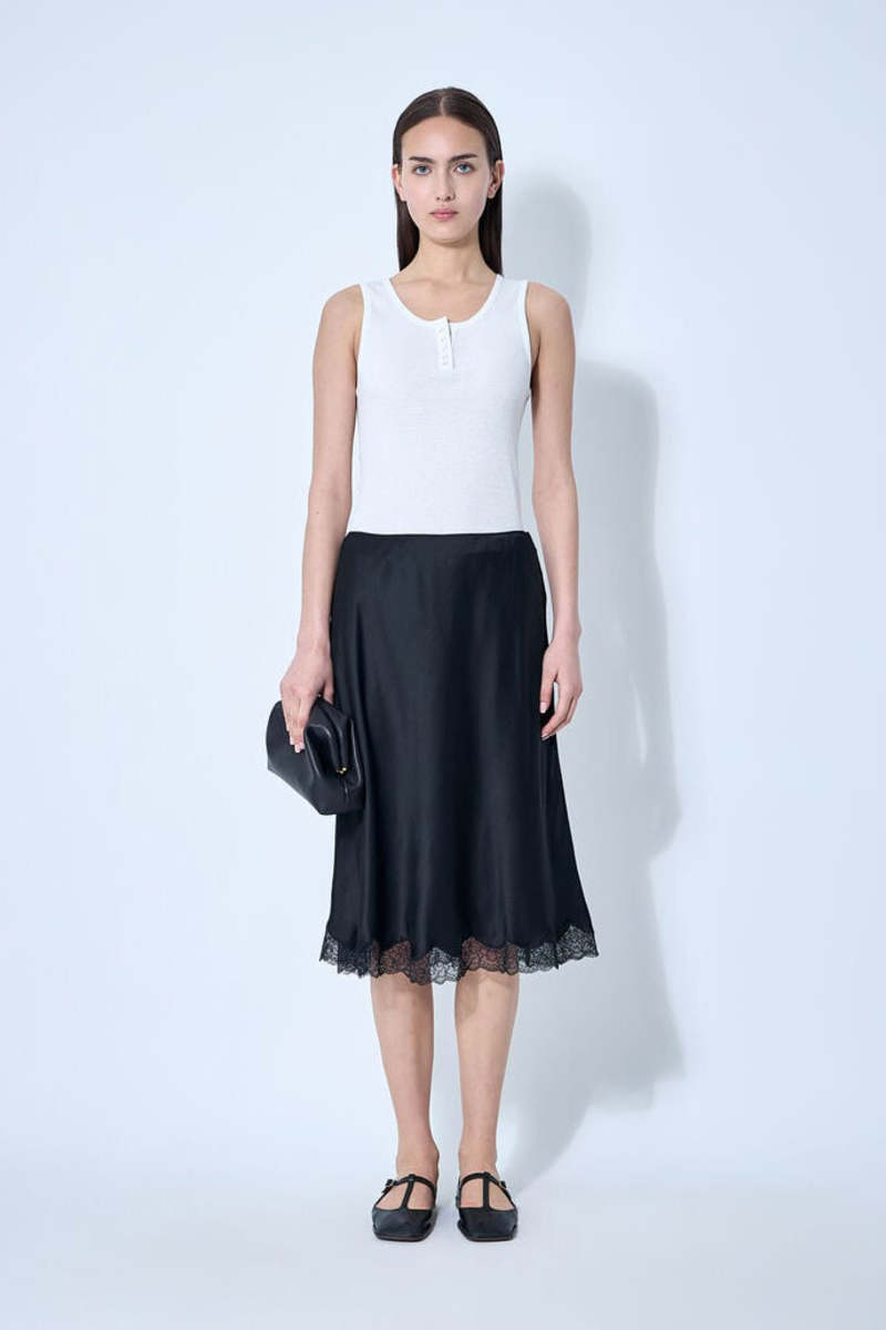 THE ROW IRENE スカート THE ROW | Irene Silk Skirt | Women | Lane Crawford