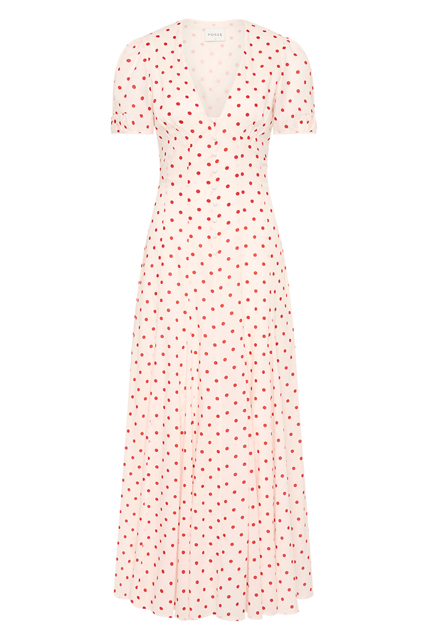 Posse Paloma Dress - Petite Polka Dot | Garmentory