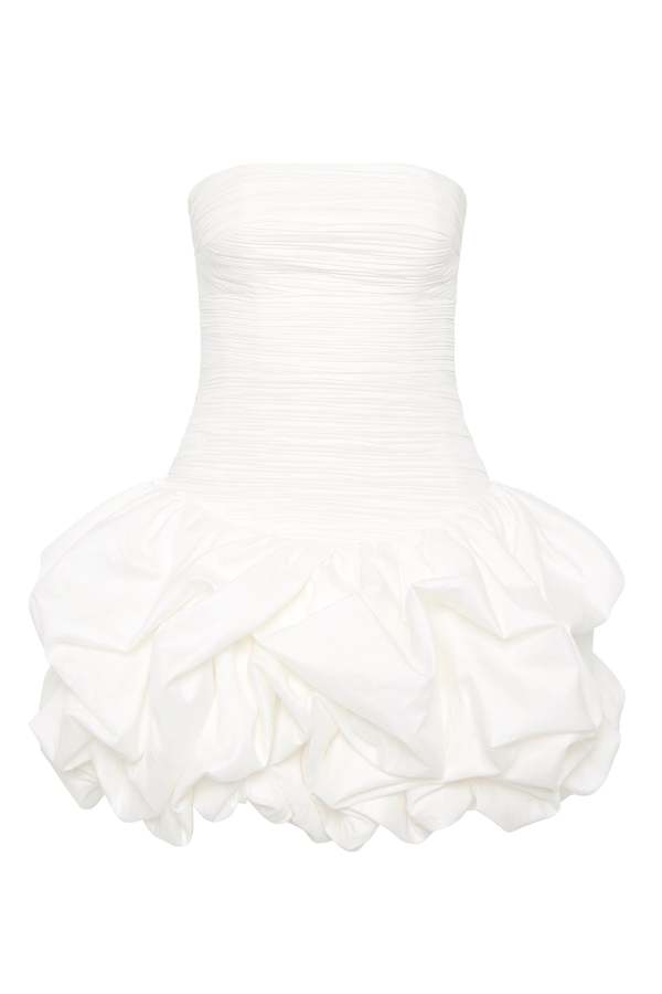 Aje Violette Bubble Hem Mini Dress