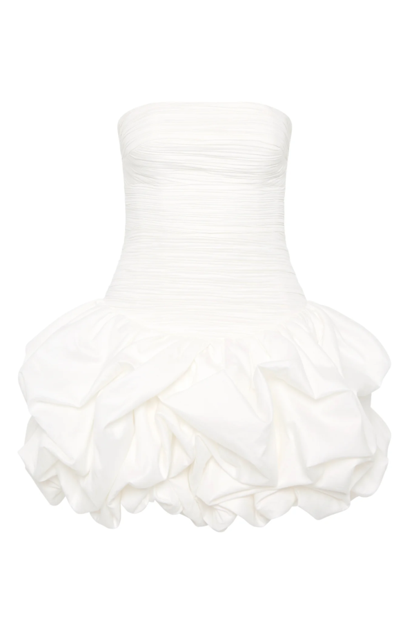 Aje Violette Bubble Hem Mini Dress