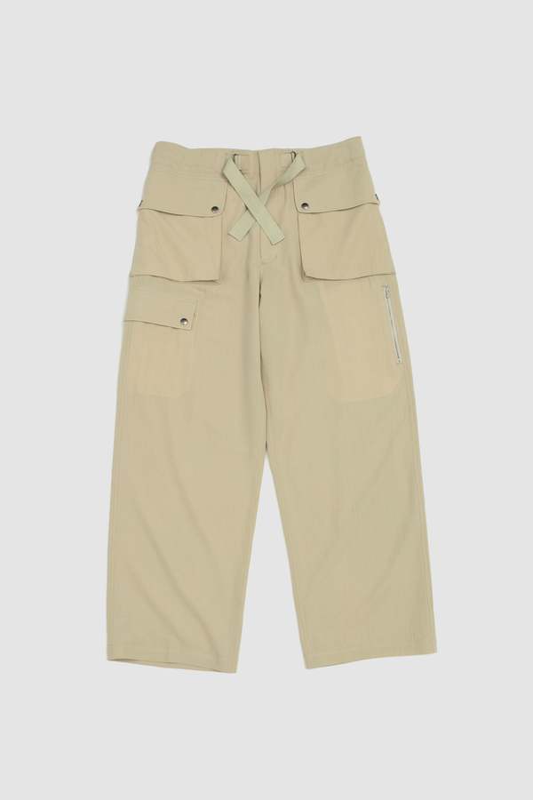 パンツ Auralee LIGHT WOOL VIYELLA CARGO PANTS 3 Light-Cotton-Wool-Viyella-