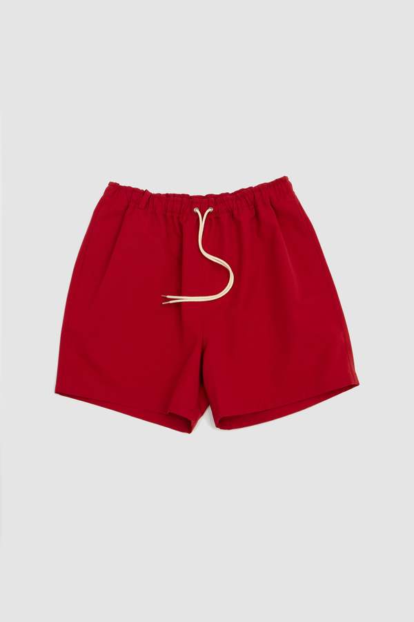 AURALEE　WOOL MAX CANVAS SHORTS　ショートパンツ 251484M193006_1.jpg
