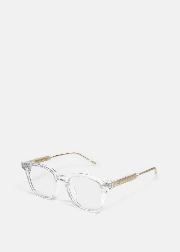 Gentle Monster KUBO-C1 Glasses - Clear | Garmentory