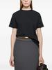 Acne Studios Short Sleeve T-Shirt - Black - Thumbnail 4