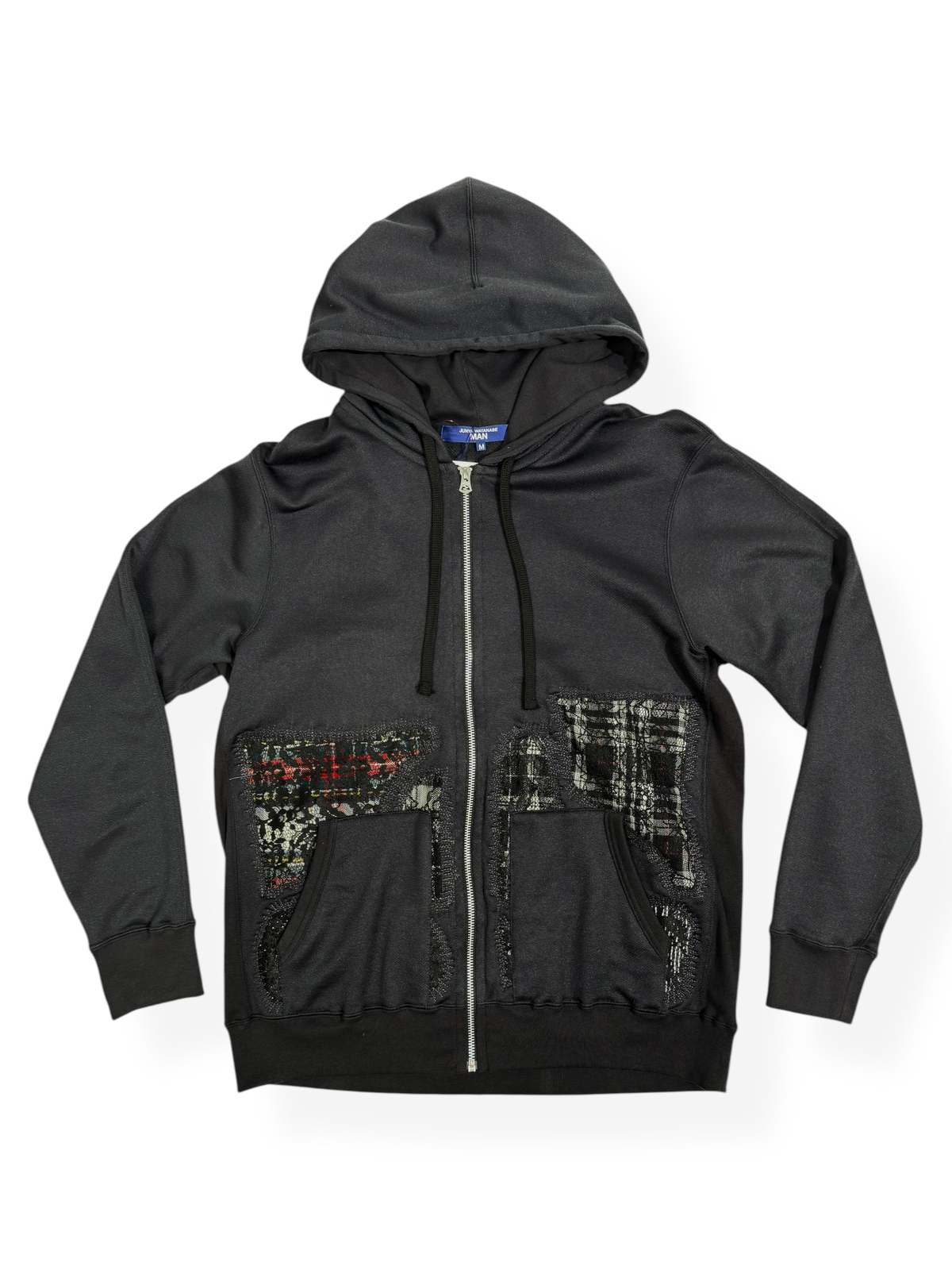 トップス 00s JUNYA WATANABE MAN border sweat Junya Watanabe MAN Stripe Pattern Hoodie | Blue | FARFETCH