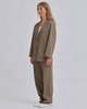 Sayaka Davis New York Straight Leg Trousers - Moss Gray - Thumbnail 10