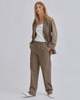 Sayaka Davis New York Straight Leg Trousers - Moss Gray - Thumbnail 12