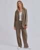 Sayaka Davis New York Straight Leg Trousers - Moss Gray - Thumbnail 13