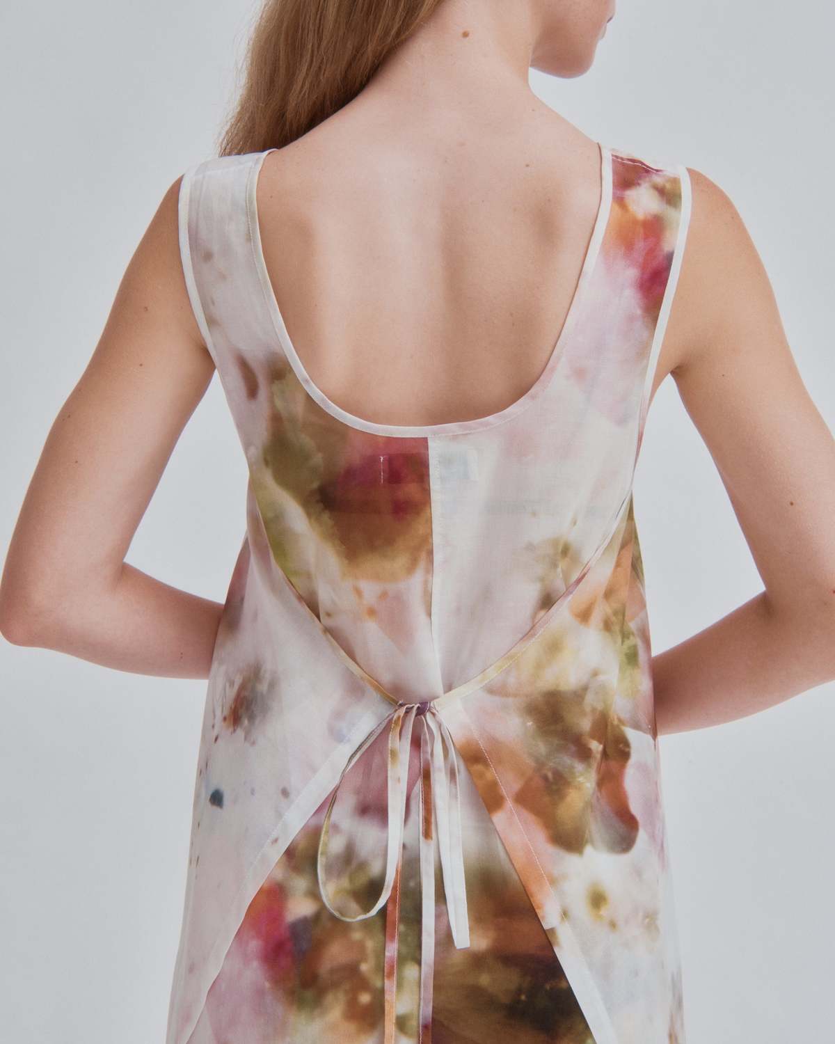 SAYAKA DAVIS NEW YORK Wrapped Dress - Print - Image 8 of 11