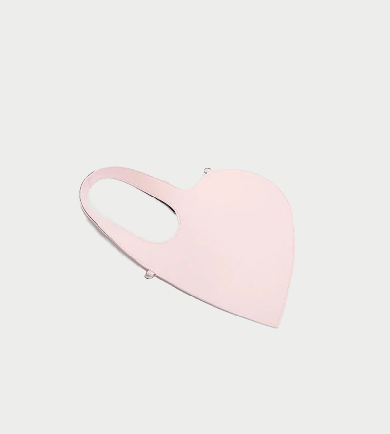 トートバッグ Coperni Heart Pink Leather Tote Bag Mini Heart Tote Bag – Coperni