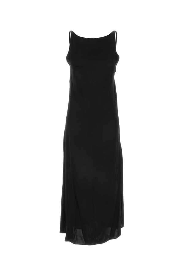 apc black dress A.P.C. Black New Drew Midi Dress A.P.C
