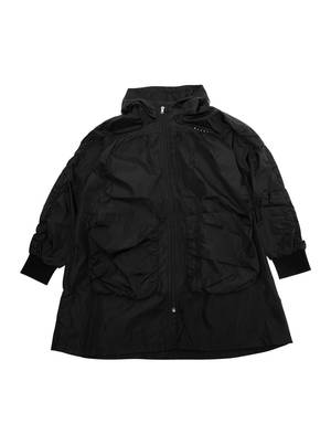 KIDS Marni Black Jacket With Logo On The Front And Patch Pockets