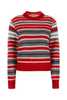 Marni Embroidered Mohair Blend Sweater - Neutralgrey - Thumbnail 1