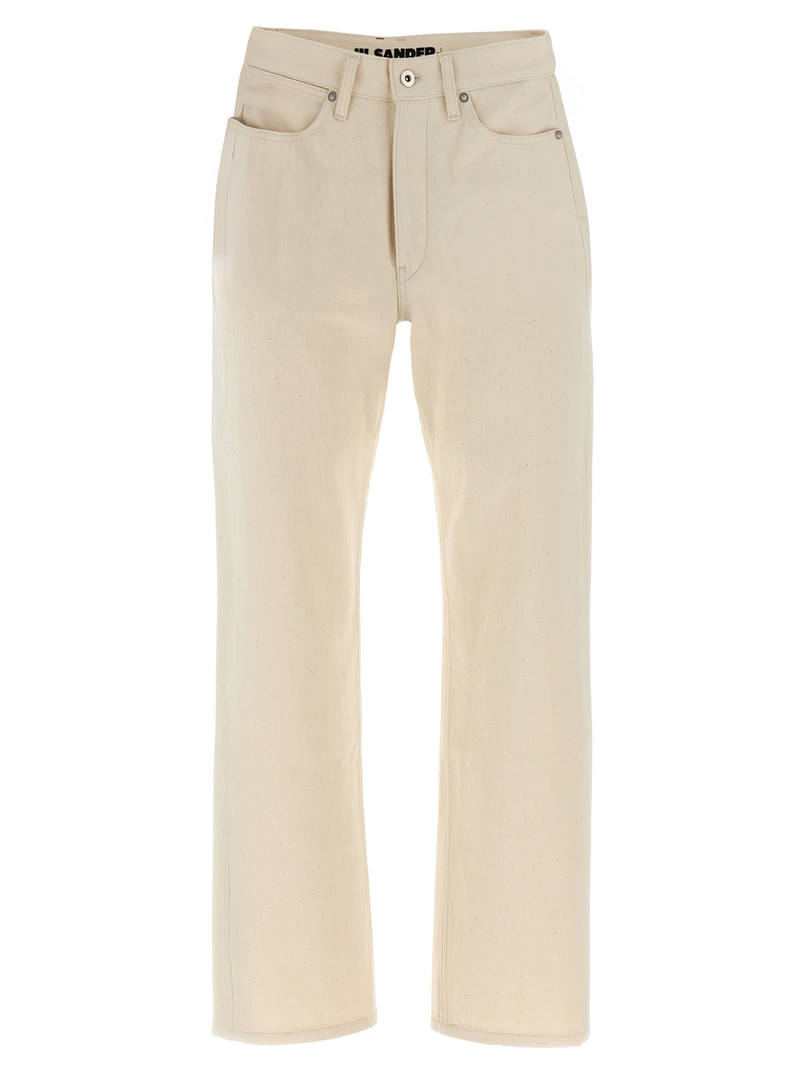 ジルサンダー Jil Sander Denim Jeans Jil Sander Japanese Denim Jeans - Beige | Garmentory