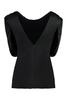 Jil Sander Viscose Top - Black - Thumbnail 2