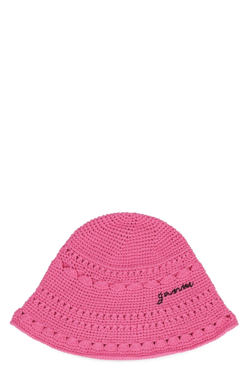 Ganni Bucket Hat - Pink