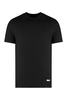 Jil Sander Cotton Crew-Neck T-Shirt - Black - Thumbnail 1