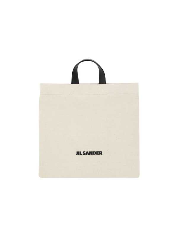 Jil Sander Sand Canvas Shopping Bag - Sand