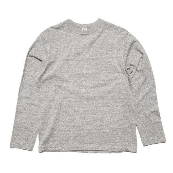 Warehouse & Co. 5906 Long Sleeve Crew Neck Tee - Heather Grey