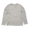 Warehouse & Co. 5906 Long Sleeve Crew Neck Tee - Heather Grey - Thumbnail 1