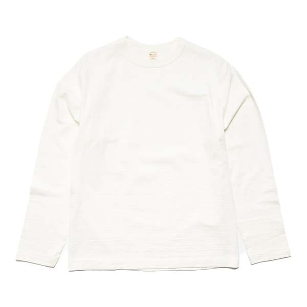 Warehouse & Co. 5906 Long Sleeve Crew Neck T-Shirt - Off White
