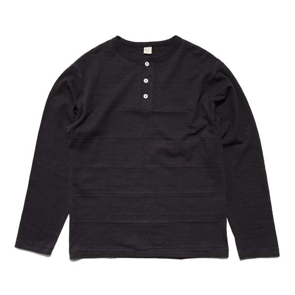 Warehouse & Co. 5907 Long Sleeve Henley - Sumikuro