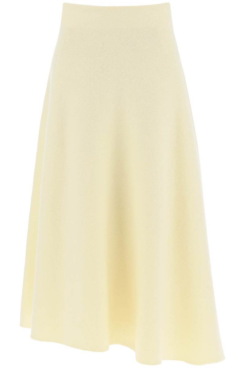 スカート JIL SANDER Wool skirt Yellow Jil Sander Wool Skirt - Bright Yellow | Garmentory