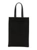 Jil Sander Black Canvas Shopping Bag - Black - Thumbnail 2