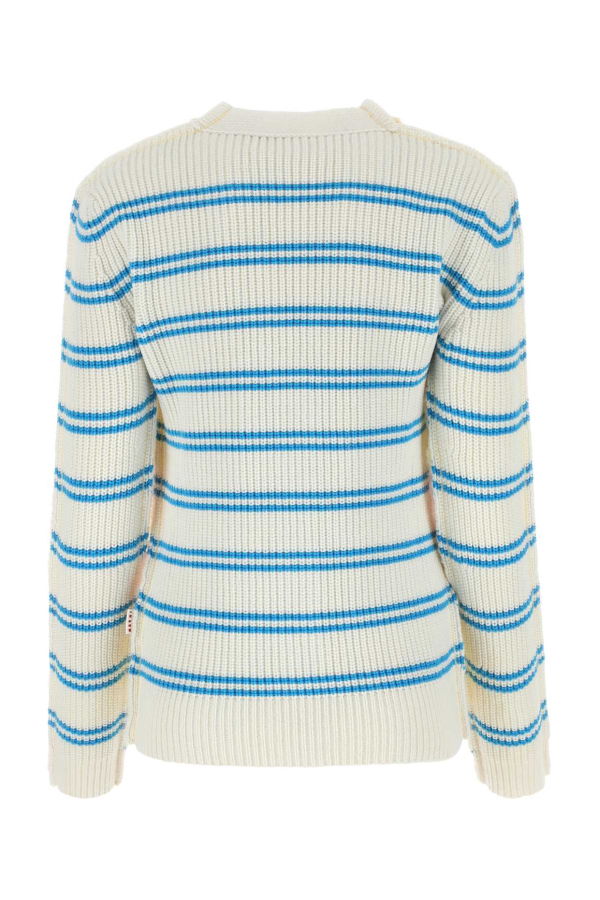 Marni Embroidered Mohair Blend And Wool Blend Cardigan