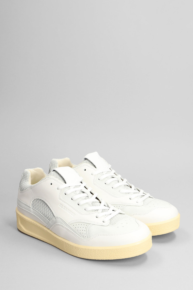 ジルサンダー Jil Sander Low Top Sneakers Jil Sander Low-Top Sneakers - White | Garmentory