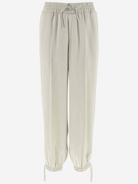 Jil Sander Cotton Sweatpants - Grey | Garmentory