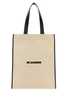 Jil Sander Sand Canvas Shopping Bag - Sand - Thumbnail 1