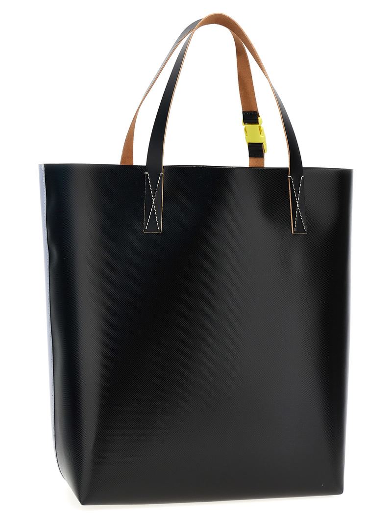 トートバッグ MARNI Logo shopping bag Multicolor SHMQ0037A2P7948 Marni Logo Shopping Bag - Multicolor | Garmentory