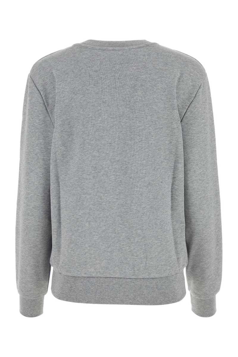 【関税&送料込】A.P.C. Melange Grey Cotton Sweatshirt A.P.C. Melange Grey Cotton Sweatshirt - Melange Grey