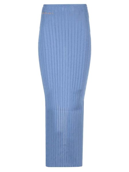 スカート MARNI Check longuette skirt Light Blue Marni Check Longuette Skirt - Light Blue | Garmentory