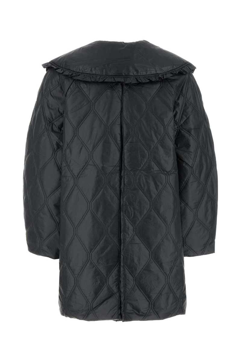 【GANNI】Slate Nylon Jacket Ganni Slate Nylon Jacket - Slate | Garmentory