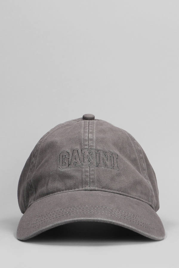 Ganni Hat - Gray | Garmentory