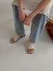The NKC Store Belinda Mules - Ivory - Thumbnail 2