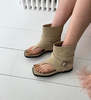 The NKC Store Buckle Sandal - Tan - Thumbnail 1