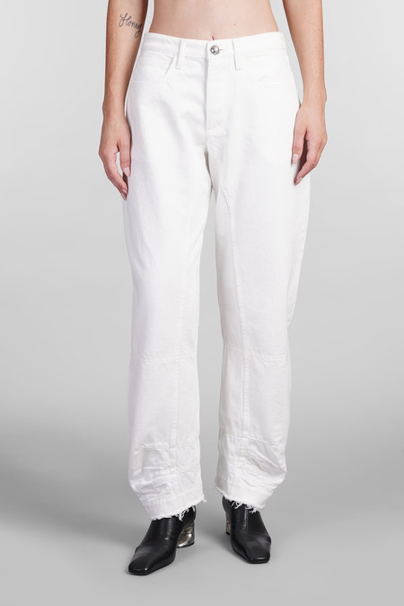 Jil Sander Japanese Denim Jeans - Beige | Garmentory